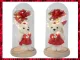 Glowing Everlasting Rose with Teddy Bear Women\'s Day Gift