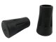 Nordic Walking Pole Stick Protectors Rubber Caps Pads, 2 pcs