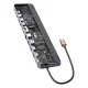 Baseus EliteJoy Gen2 Universal 12-in-1 USB HUB with 25cm USB-C Cable, Notebook Stand, USB-A / USB-C / DP / HDMI / SD /...
