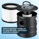 Ash Vacuum Cleaner for Fireplaces and Stoves with Blower Function 15 L, 800 W