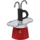 Bialetti MINI EXPRESS Set Magritte Coffee Set, Red