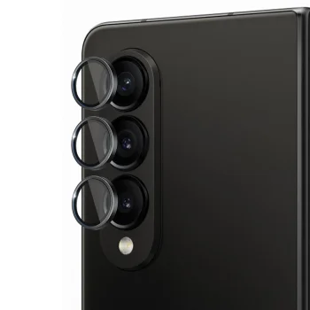 3mk Lens Protection Pro Camera Cover for Samsung Galaxy Z Fold 4 Black