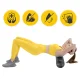 4Fizjo CARE+ Massage Roller with Bumps, 60 cm, Black