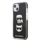 Karl Lagerfeld Karl & Choupette Head Case for iPhone 13 mini, Black