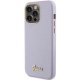 Guess iPhone 15 Pro Case Glitter Glossy Script, Lilac