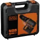 Black & Decker BDCDC18KB-QW Cordless Drill Driver 18V, 2x 1.5Ah, Case