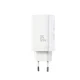 Joyroom JR-TG10 65W GaN 2x USB-C + USB-A Wall Charger with USB-C Cable, White
