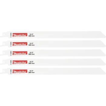 Makita P-04983 Reciprocating Saw Blades for Metal BIM 280 mm 10 TPI, 5 pcs