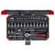 GEDORE red Socket Set 1/4\" 33 Pieces 4–13 mm R49003033