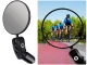 Bicycle Rearview Mirror, Handlebar Mount, Convex, 360°, Black