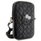 Hello Kitty Bag Quilted Bows Strap, Black