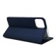 Google Pixel 4 Magnetic Adsorption Leather Card Holder Case Cover, Blue