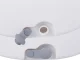 360 Spin Rotating Mop with Wheeled Bucket, 2 Microfiber Pads, White