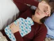 Rubber Hot Water Bottle with Soft Cover