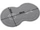 Waterproof Non-Slip Bowl Mat for Dogs and Cats (26 x 46 cm)