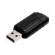 USB Flash Drive Verbatim Store \'n\' Go PinStripe 64GB USB 2.0 49065, Black