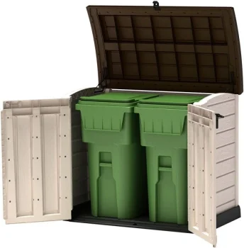Garden Storage Box Keter Store It Out Arc (146x82x120 cm), Beige/Brown