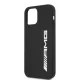 AMG Silicone Big Logo Case for iPhone 12 Pro Max - Black