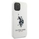 Apple iPhone 12 Pro Max 6.7\'\' US Polo Silicone Collection Case Cover (USHCP12LSLHRWH), White
