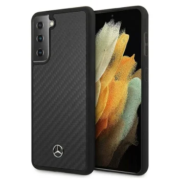 Mercedes Samsung Galaxy S21+ Case Dynamic Line, Black