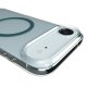 Puro Lite Mag Case for iPhone 17 Air, Transparent with Turquoise Ring