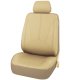 A set of Universal Eco Leather Car Seat Covers, Beige