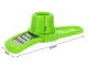 Compact Garlic and Nut Grater with Holder (Stainless Steel, 13.5 cm)
