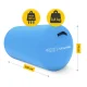 Inflatable gymnastics roller Air Barrel 75 cm, blue