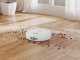 Automatic cordless robot vacuum cleaner with powerful suction, white