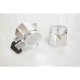 Moka Pot Espresso Coffee Maker 600ml, Silver