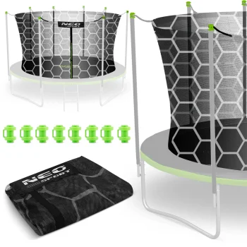 Neo-Sport Inner Trampoline Safety Net 435 cm 14 ft
