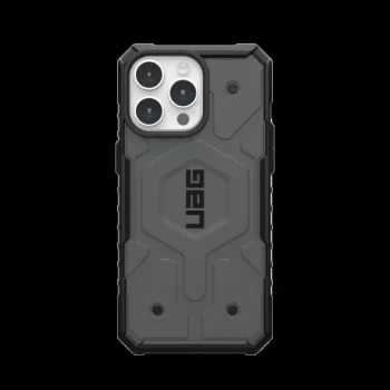 Apple iPhone 15 Pro Max 6.7'' UAG Pathfinder MagSafe Case Cover, Silver