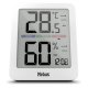 Mebus Digital Thermo-Hygrometer with Backlight White
