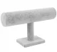 T-Bar Bracelet Stand and Watch Holder, Grey