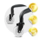 Sofotel Transparent Rubber Wheels for Office Chairs, 5 Pcs