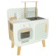 Lulilo Retro Wooden Play Kitchen for Kids with Accessories, 73 cm
