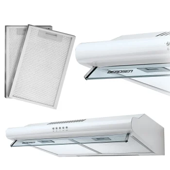 Berdsen BE-10A Under-Cabinet Cooker Hood 60 cm, White
