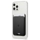 Spigen Valentinus Magnetic Card Holder Wallet with MagSafe, Black