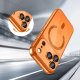 Tech-Protect MagFlex MagSafe Phone Case Cover iPhone 17 Pro - Transparent Orange