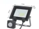LED Floodlight with Motion and Dusk Sensor 20W 6000K IP66
