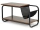 ModernHome 2-Tier Loft Style Coffee Table with Magazine Rack