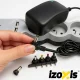 Izoxis Universal Power Supply 30W with 6 Tips, USB, 3-12V