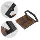 ModernHome Wall Mounted Plant Shelf Diamond Shaped Floating Shelf for Indoor Plants Loft