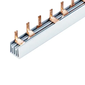 Busbar Pin 3P, 54 Modules, 63A, 1.4x7mm, 1m