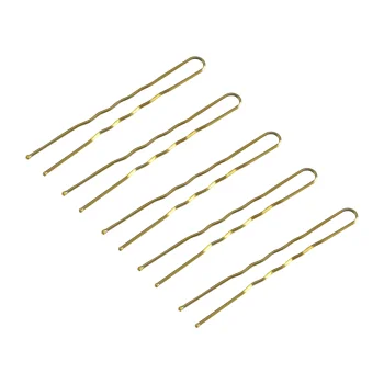 Hairpins for Hair Styling E-57, 120 pcs, 5.6 cm, Gold