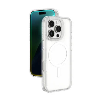 AmazingThing Titan Pro Mag Case with Magnetic Ring  iPhone 16 Pro Max - Transparent
