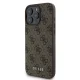 Guess 4G Classic Case for iPhone 16 Pro - Brown