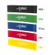 Promedix PR-700 Latex Resistance Bands Set, 5 pcs (50cm)