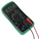 XL830L Digital Multimeter with 2 Test Probes Black-Green