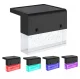 Solar Corner Lights, Colored Light, 6 Pcs